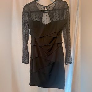 White House Black market Size 14 black dress